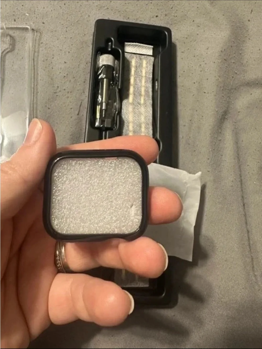 Black Wearable Wristband Clip Kit